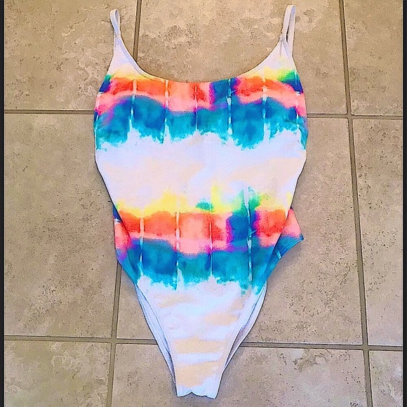 ๐๐ฅHOST PICK PINK/CUTE&SEXY TIE DYE&OPEN BACK SEE PICS WITH GOLD PINK BOTTOM - Picture 1 of 13